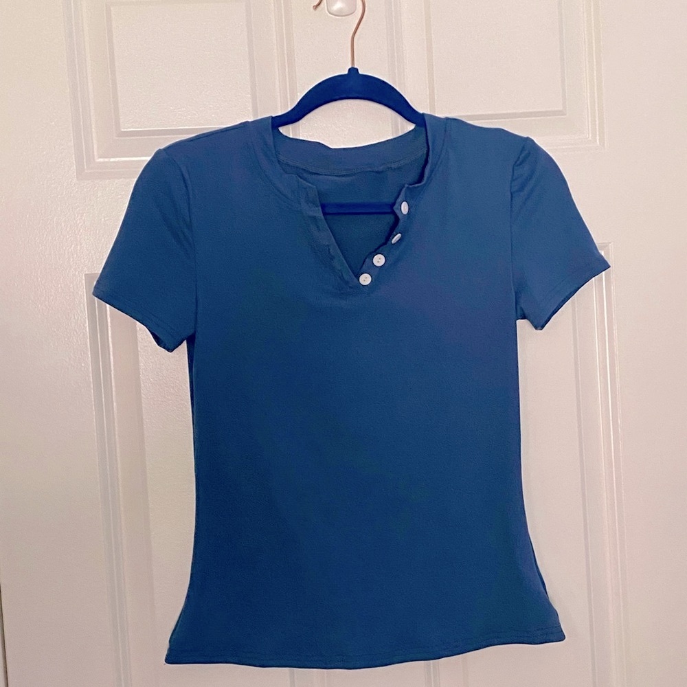 Classic Blue Women's Fitted T-shirt